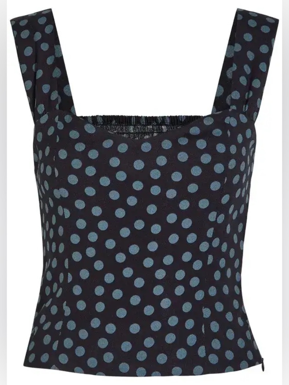 REFORMATION - NWT Hester Tank Top Cosmic Dot Polka Dot Size 2 - Picture 2 of 8